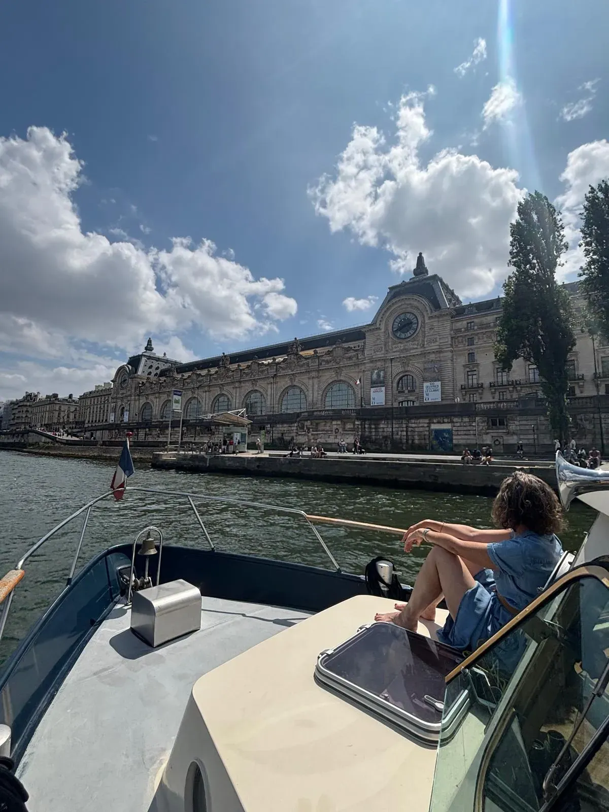 Croisière privée devant le Musée d'Orsay